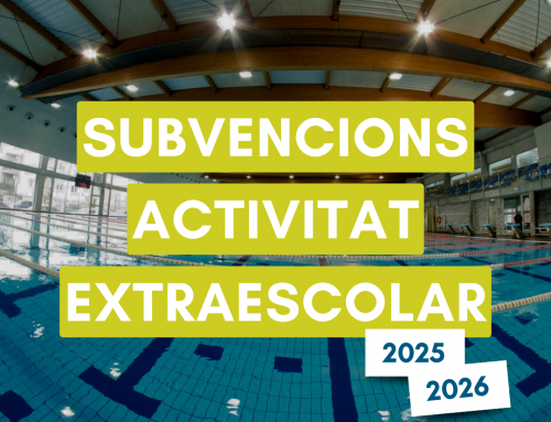 Subvencions extraescolars 2025-2026
