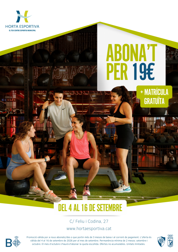 PROMOCIÓ SETEMBRE 26 A3